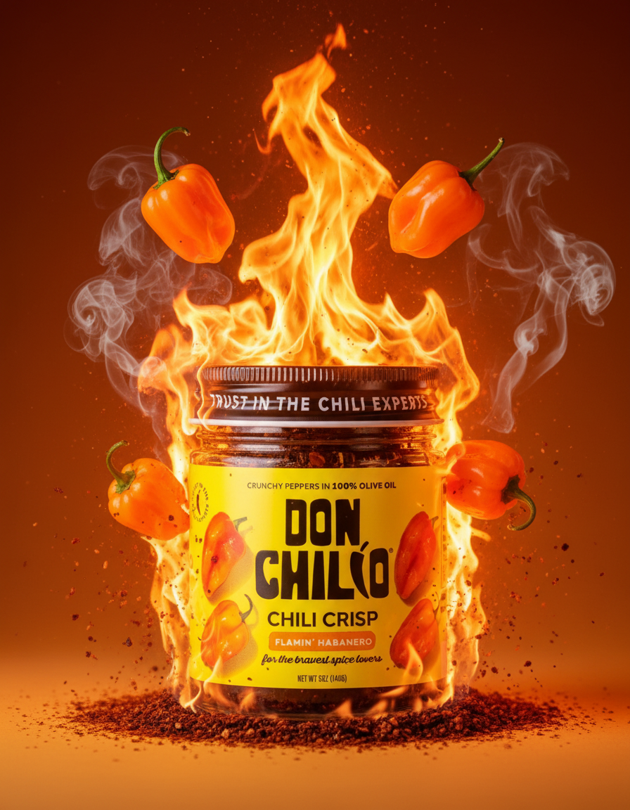 Flamin' Habanero Chili Crisp — enhanced